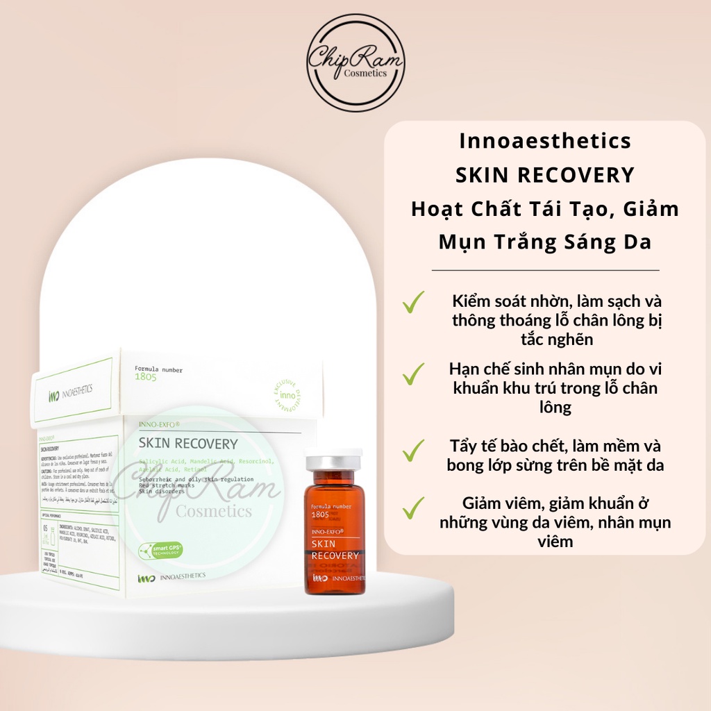 HOẠT CHẤT PEEL DA GIÚP GIẢM MỤN SKIN RECOVERY INNOAESTHETICS INNO 5ML