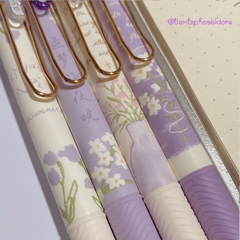 Bút bi gel MURA ngòi 0.5mm DAISY🌼