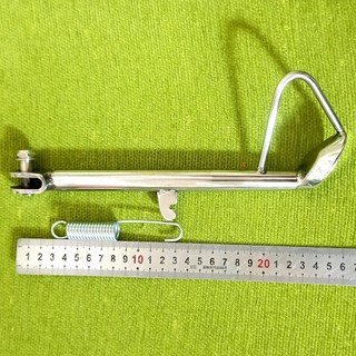 Chân chống nghiêng inox cho sh việt nam , inox 304 đặc