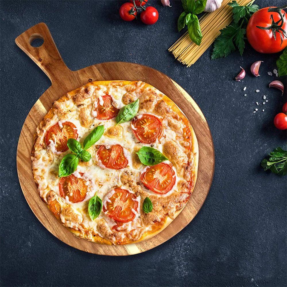 Thớt Cắt Bánh Pizza / Phô Mai Có Tay Cầm Siêu Bền Tiện Dụng