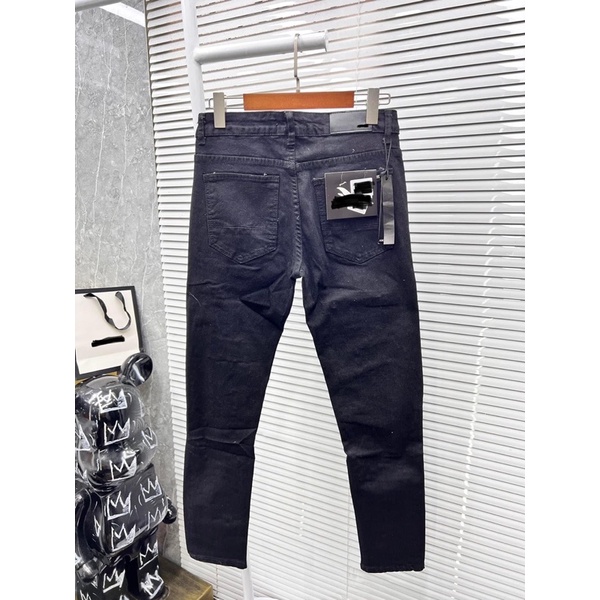 Quần Biker Đá Vá Da Cao Cấp