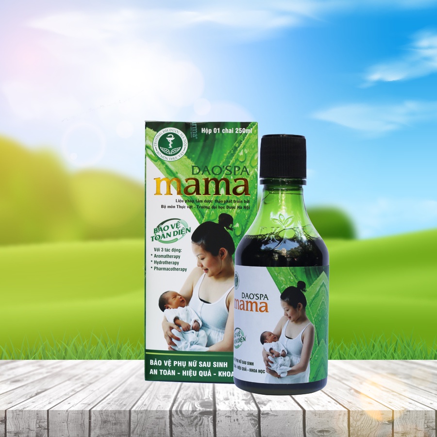 Xông tắm cho mẹ sau sinh dao spa mama chính gốc dao đỏ, đại học dược hn - ảnh sản phẩm 9