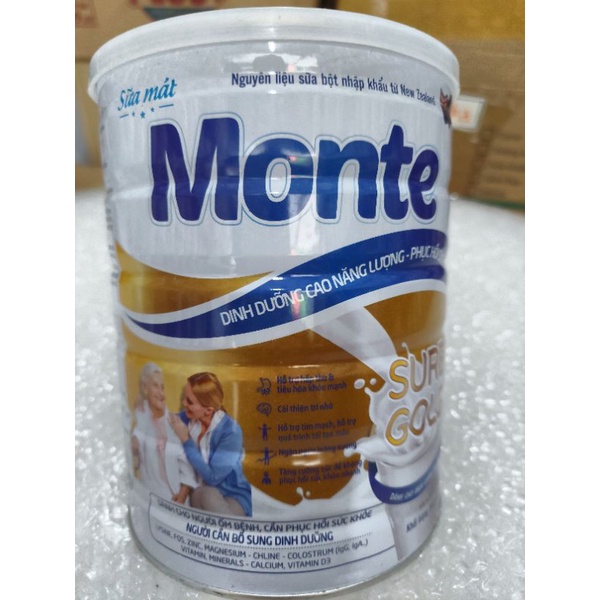 Sữa monte sure golg 850g/data th10/2024