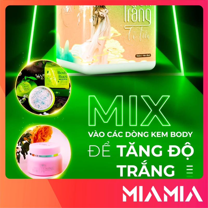 Kích Trắng Men Bưởi SON Cosmetics Chính Hãng Kích Trắng Body Cô Tiên Miền Tây