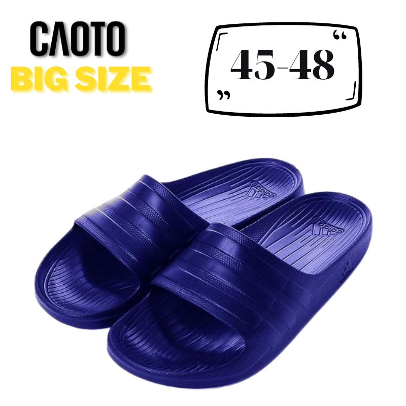 Dép Đúc Adidas Duramo Slide Cao Su Xanh Navy Size Nam Lớn - Dép Đúc Cao Su Size Nam Lớn 45 46 47 48