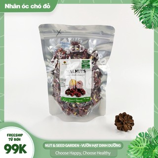 500g nhân óc chó đỏ sống