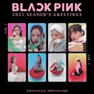 Set card blackpink 2021 season's greetings