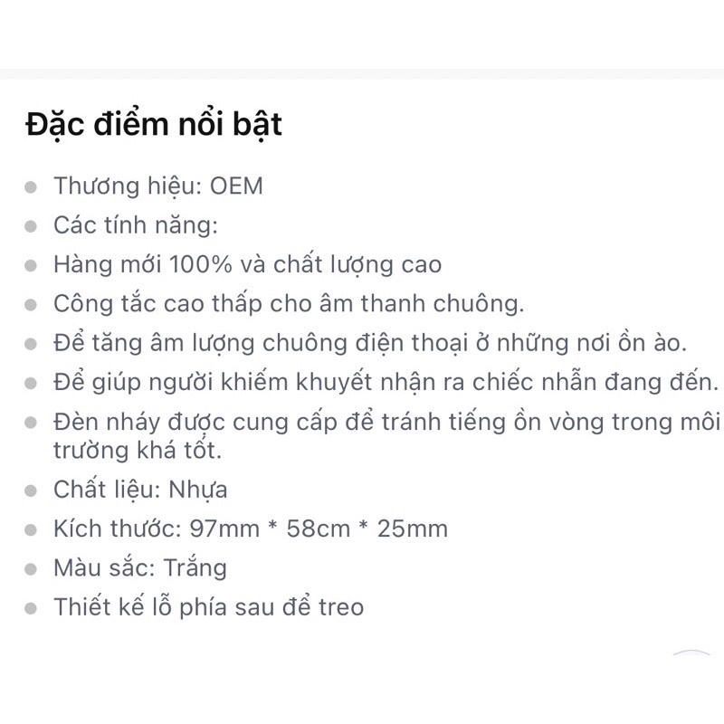 Kích chuông điện thoại,Kích chuông kèm dây line