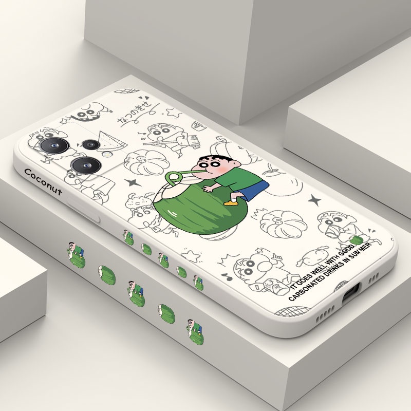 Ốp Điện Thoại Silicone Dẻo In Họa Tiết Cây Dừa Cho OPPO Realme 9 9i Pro Plus 4G 5G