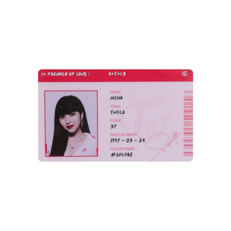 Bộ Album Ảnh 3rd Album Formula Of Love: O + T = < 3 Ngẫu Nhiên