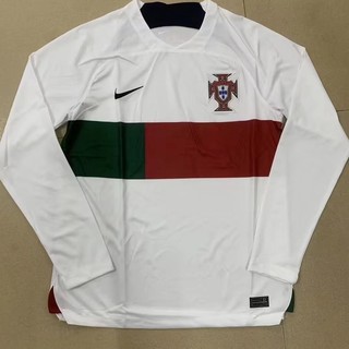 Áo thun số 22-23 tay dài đội tuyển bồ đào nha size s-2xl thời trang 2022-23