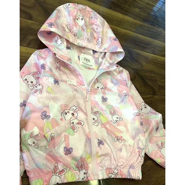 Áo gió 2 lớp Zr cho bé gái