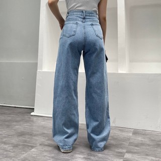 QUẦN FF INDIGO BAGGY JEANS