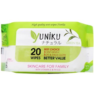 Khăn ướt yuniku 20 tờ