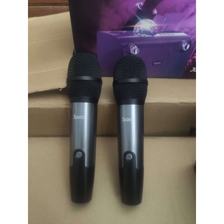 Loa karaoke Hoco BS41 Plus ( Kèm 2 Micro) + 12 Tháng BH