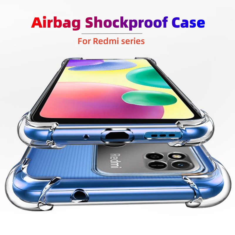 Cho XiaoMi RedMi Note 13 Pro+ 12s 12 Pro Plus 5G 11 Pro 11s 9s 10s 10 Pro 9 Pro Max 8 Pro 7 Pro 6 Pro Ốp Điện Thoại TPU Trong Suốt