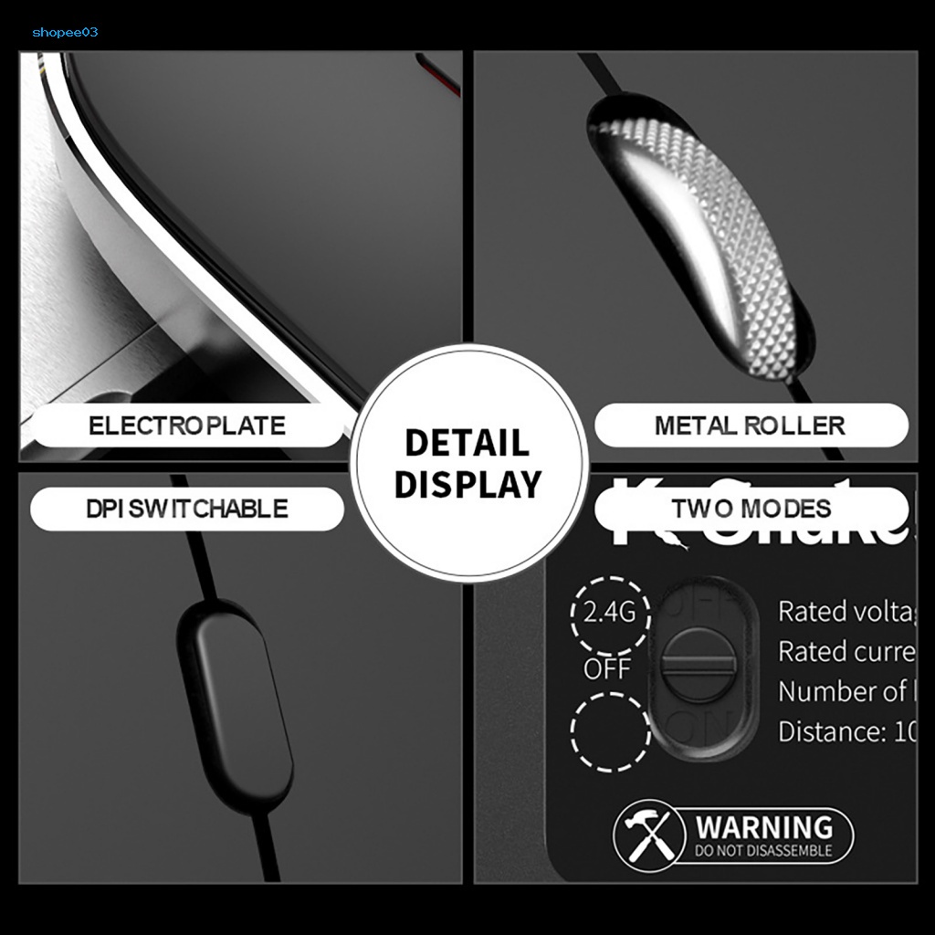 Chuột Bluetooth không dây Cibox sạc M90 2.4G cho máy tính,laptop Pin trâu