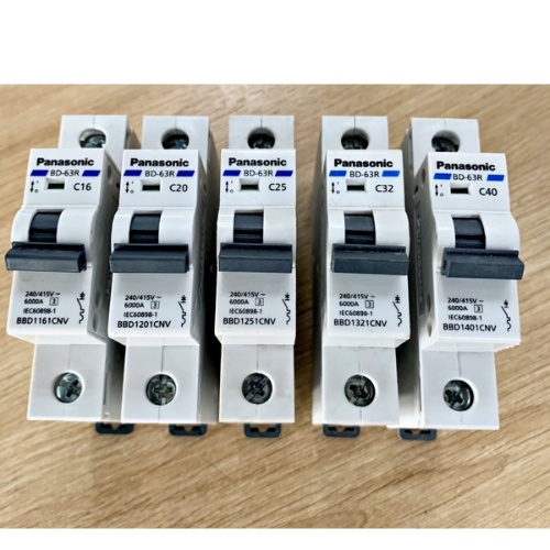 Cầu dao tự động Aptomat MCB CB 1 Tép 1P 1 PHA Panasonic 10A 16A 20A 25A 32A 40A