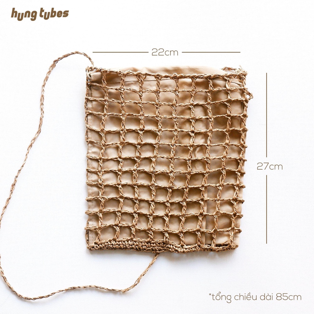 Túi lưới, túi hộp hợp thời trang Hungtubes.