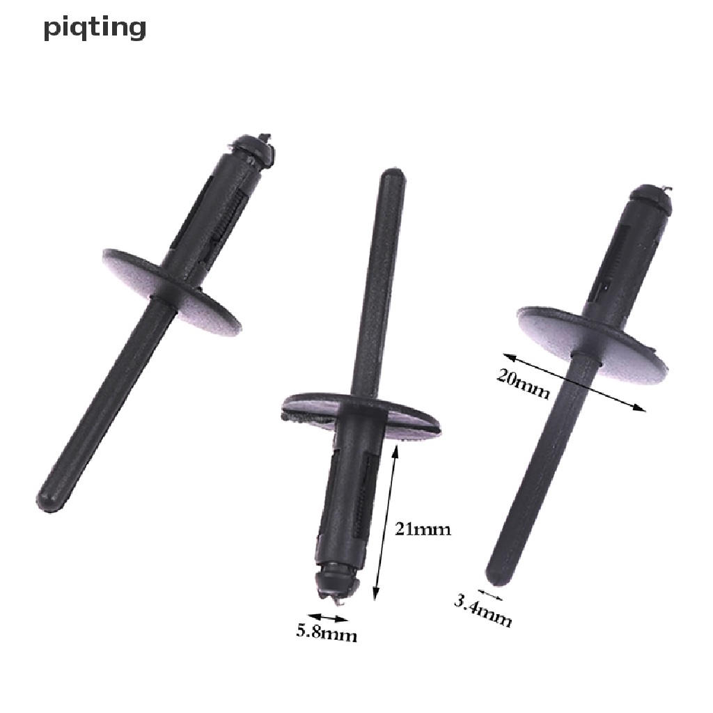 Set 10 / 20 / 40 Đinh Tán Bằng Nhựa Phụ Tùng Cao Cấp Cho Xe Ô Tô