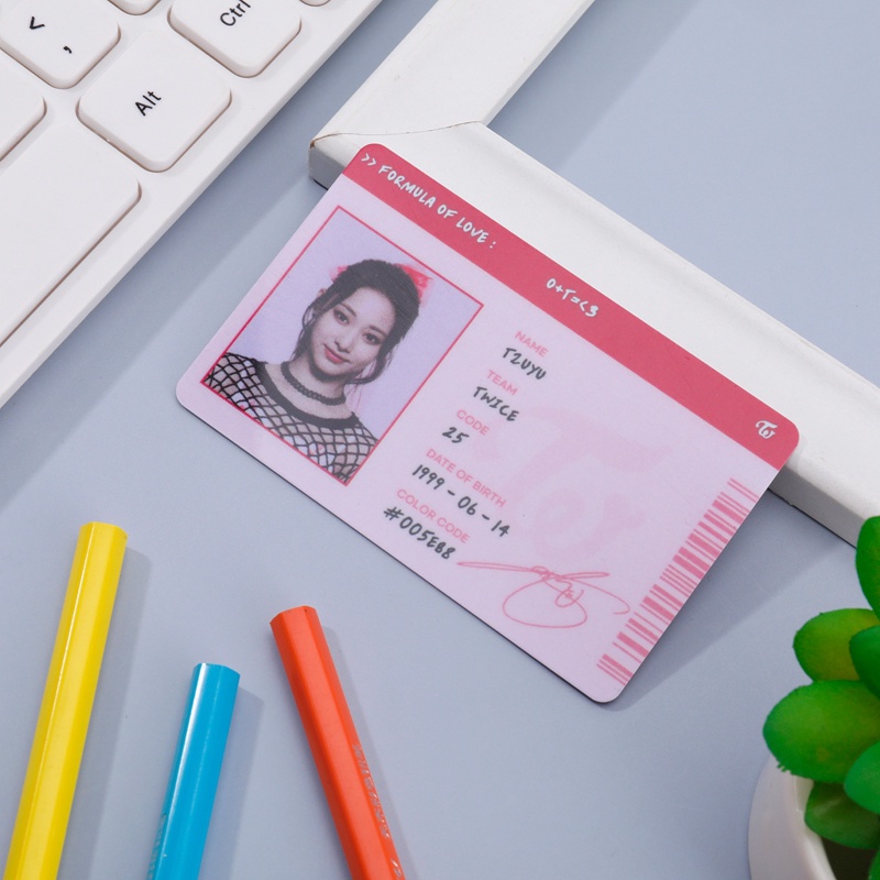 Bộ 3 Thẻ Hình Nhóm Nhạc TWICE