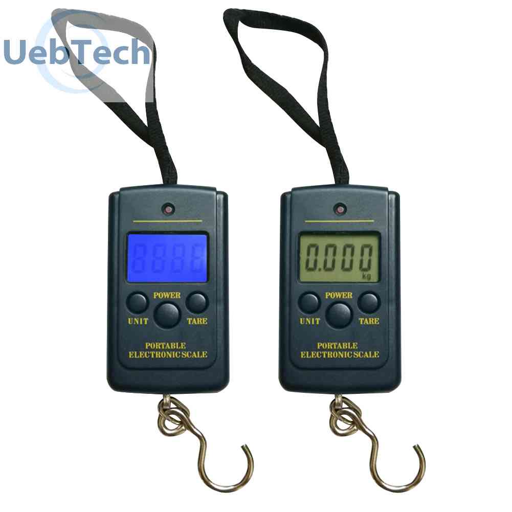 Cân Hành Lý Kỹ Thuật Số Mini 40kg / 10g Kèm Móc Treo Tiện Dụng