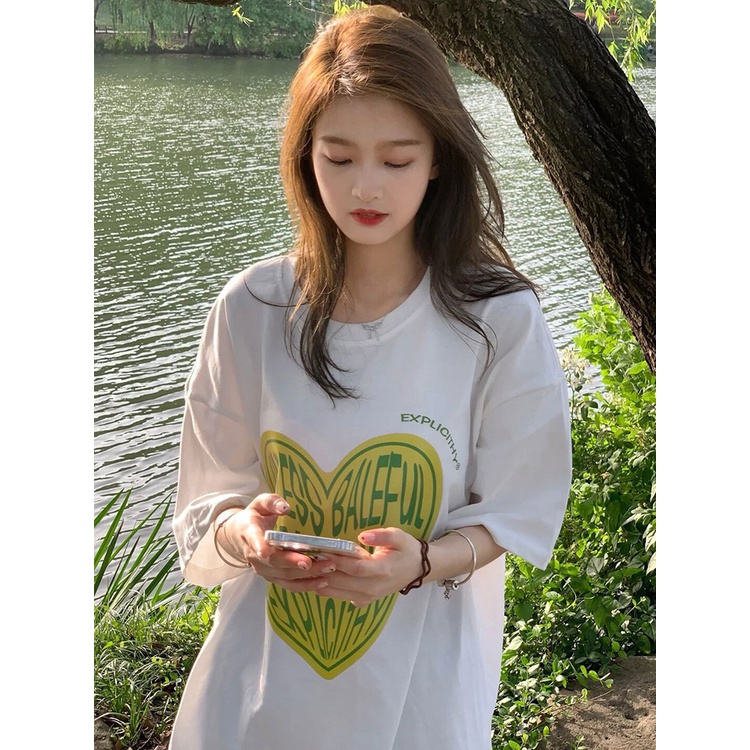 NRVP Áo Thun Unisex Mùa Hè Dáng Suông Tay Cộc Phong Cách Hàn Quốc Cho Nam Nữ
