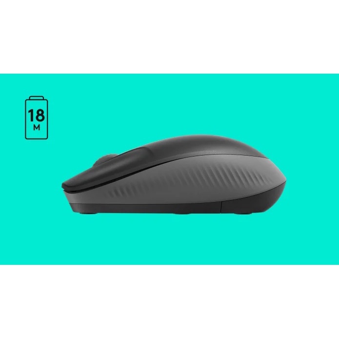 Chuột không dây Logitech M190 Màu đen