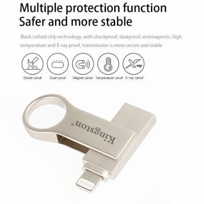 1TB King ston Otg Pen Drive Ổ đĩa flash USB 2 trong 1 512GB OtgThumb Drive cho thiết bị lưu trữ ngoài iPhone