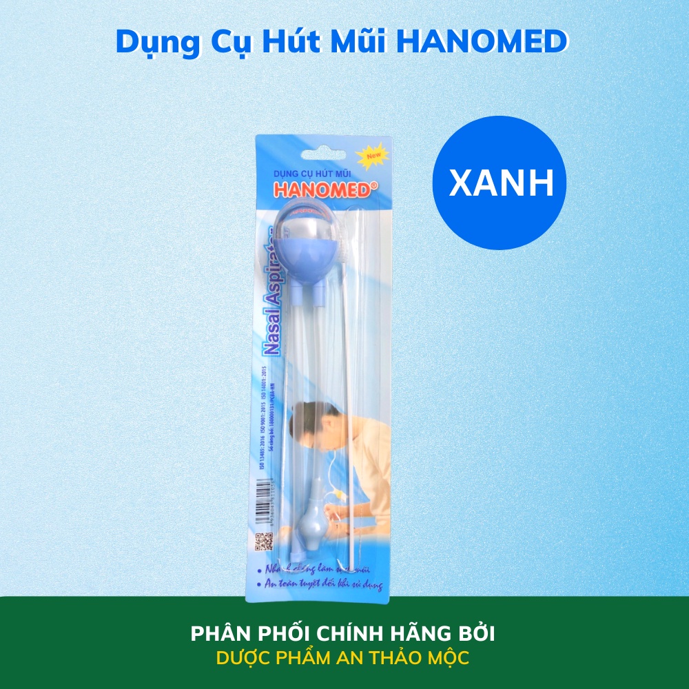 Dụng cụ hút mũi Tanaphar HANOMED giúp nhanh chóng làm sạch mũi an toàn tuyệt đối khi sử dụng cho bé