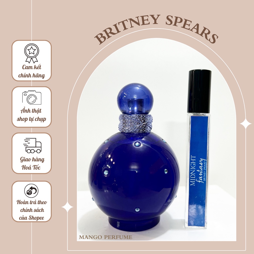 (Chính hãng) Nước hoa Britney Spears Fantasy Midnight 10ml