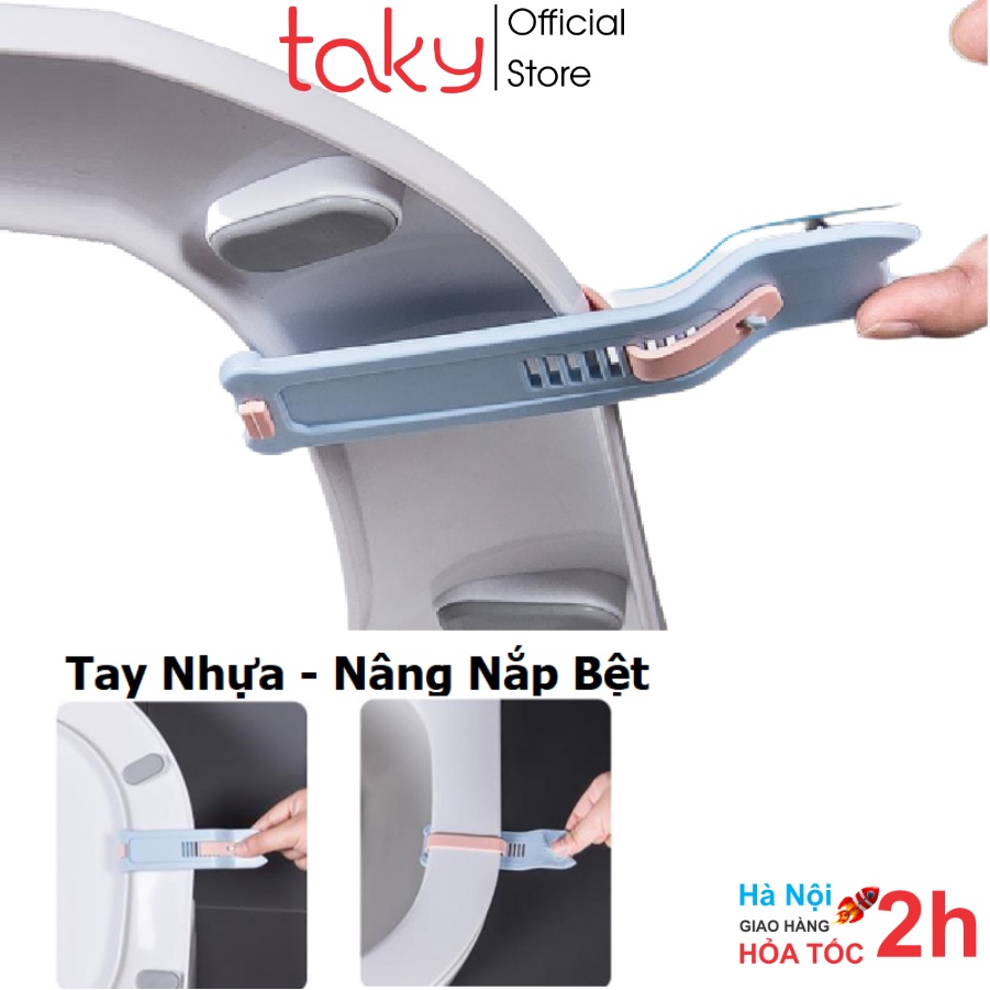 Tay Nâng Nắp Bệt - Taky, Dụng Cụ Tiện Dụng, Vệ Sinh, Sạch Sẽ - Tiện Lợi Cho Phòng Vệ Sinh Trong Gia Đình, 5215