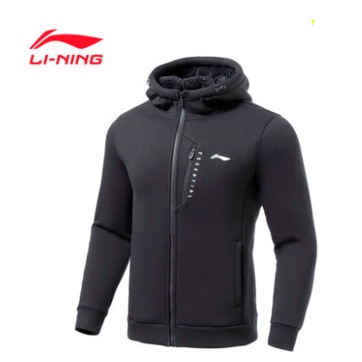 Áo khoác nỉ nam Lining AWDRE57 (2 lớp có nhung bên trong)