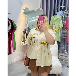 BIGSIZE HIẾU HIẾU ( Set hoa lệch tà 55-100kg )