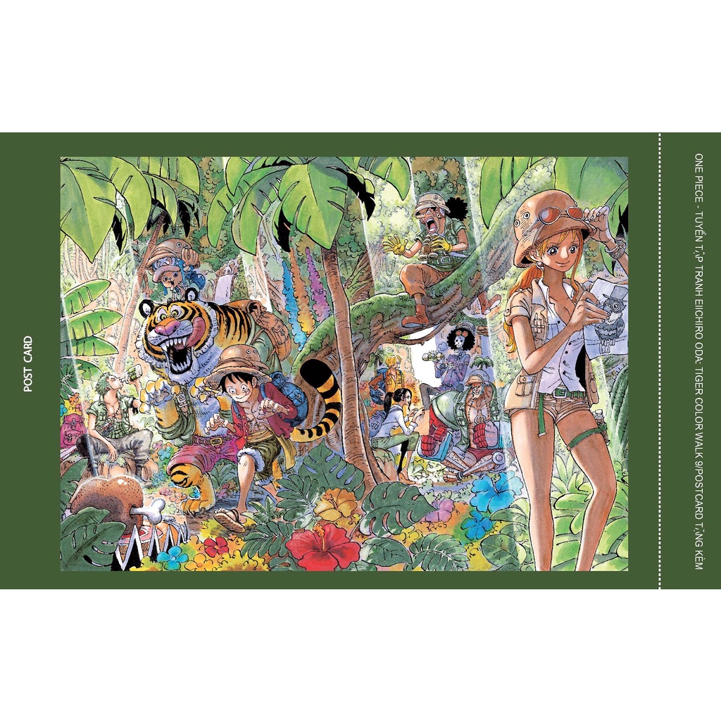 One Piece Color Walk TIGER - Tuyển tập tranh Eiichiro Oda Tập 9 [Tặng Kèm Postcard, Bảng Sticker Và Poster Gập]