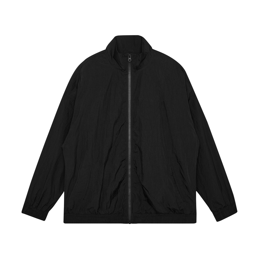 Áo khoác gió nữ Ross Studio chất liệu vải nylon màu đen - SPORT WIND JACKET - ROSS STUDIO