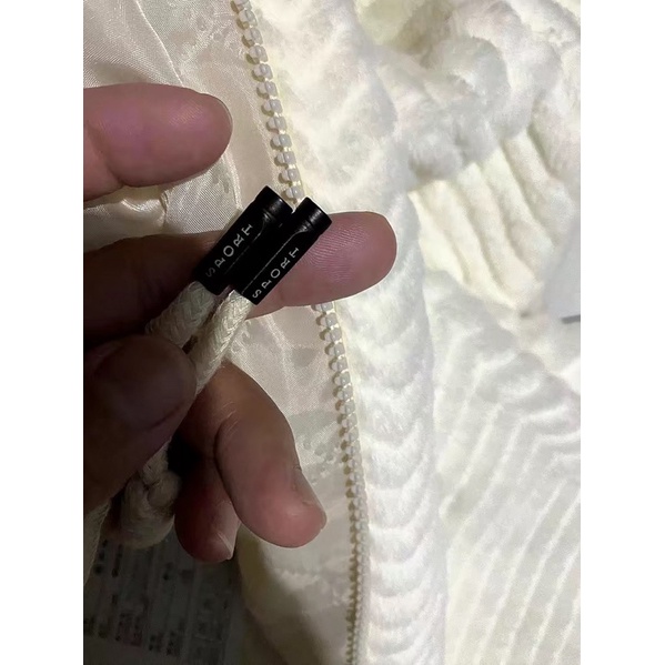 SẴN L Áo Khoác Lông Mùa Đông Dày Hai Lớp