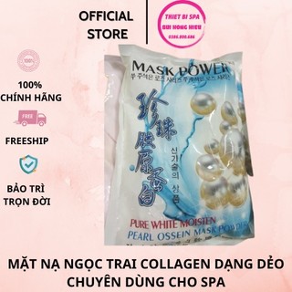 Mặt nạ ngọc trai collagen dạng dẻo chuyên dùng cho Spa