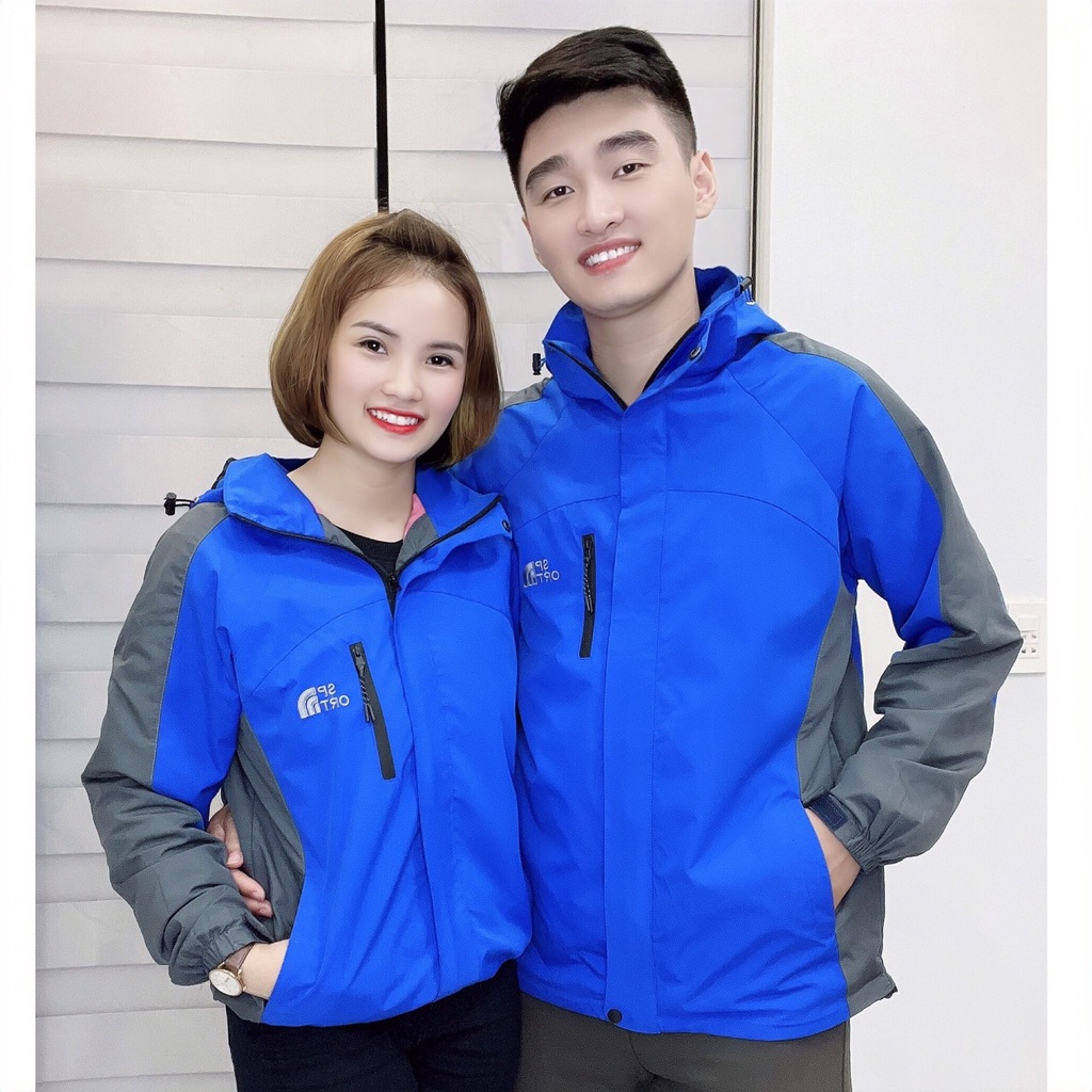 Áo khoác gió nam nữ thời trang chất vải gió 2 lớp chống nước tuyệt đối