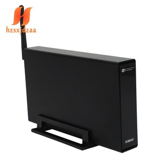 Blueendless Rj45 External Hard Drive Case Nas Wifi Antenna Wireless Wifi Sata Usb 3.0 Wifi Hdd Interface Aluminum Hdd Box Hdd 3.5 Hdd Caddy