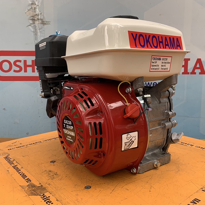 Máy Nổ – Động Cơ Xăng 7.5HP Yokohama GX230 Tua Chậm