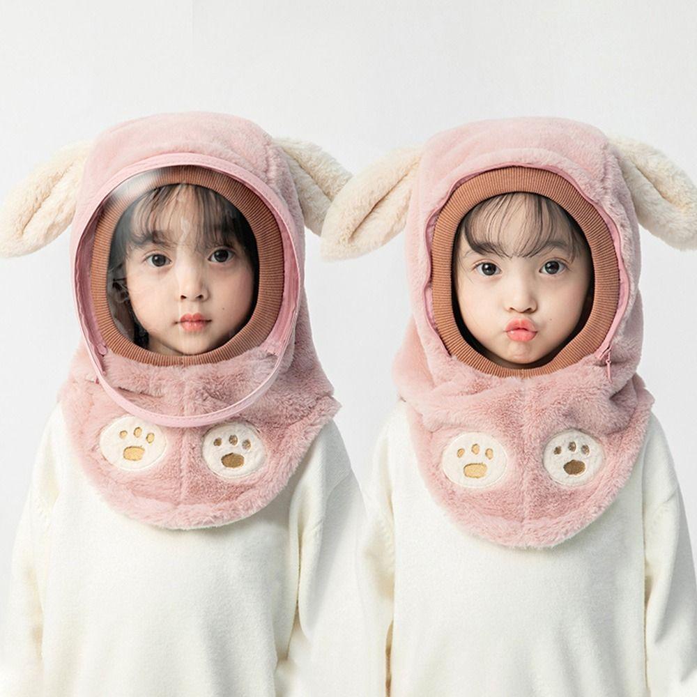 Mũ Che Tai Giữ Ấm Mùa Đông Dày Dặn Cho Bé