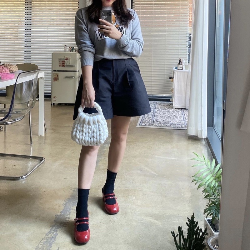 TÚI LEN BÔNG XÁCH TAY HANDMADE