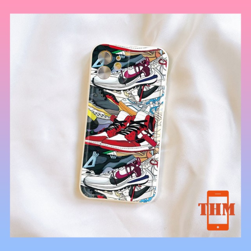 Ốp lưng iphone 11 SneakAir bóng cạnh vuông 6/6plus/6s/6splus/7/7plus/8/8plus/x/xr/xs/11/12/13/pro/max/plus/promax