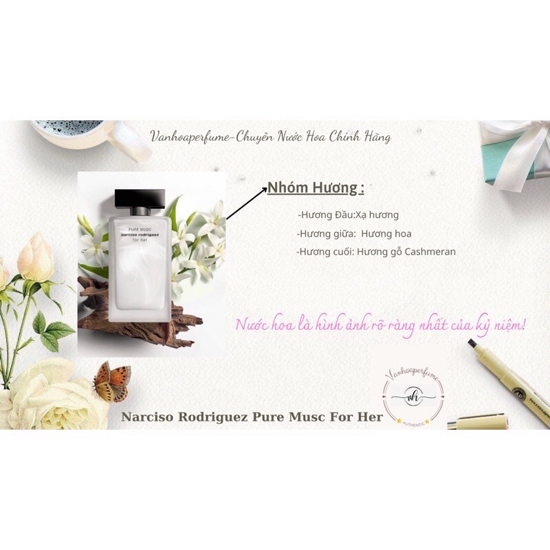 Nước Hoa Narciso Rodriguez Pure Musc For Her 10ml