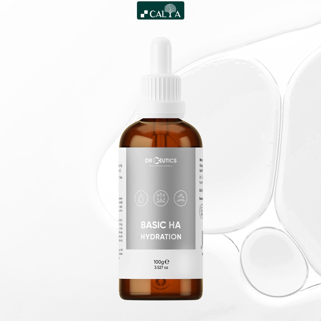 Tinh Chất Serum DrCeutics HA Basic Hydration Cho Da Dầu Mụn, Làm Dịu Da 30g