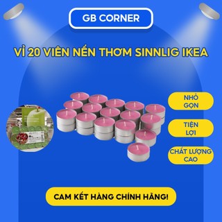 Vỉ 30 nến thơm SINNLIG IKEA - Hàng Chính Hãng