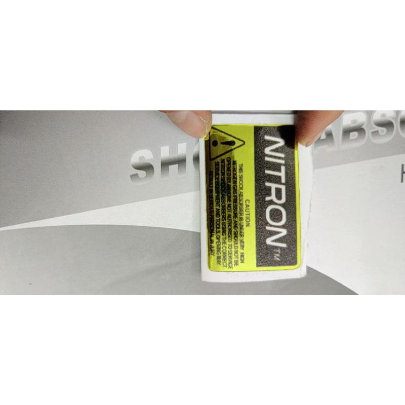 Tem RCB/NITRON mạ vàng