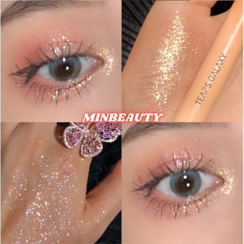 Bút nhũ mắt highlight bling dạng sáp Waterproof Tears Galaxy