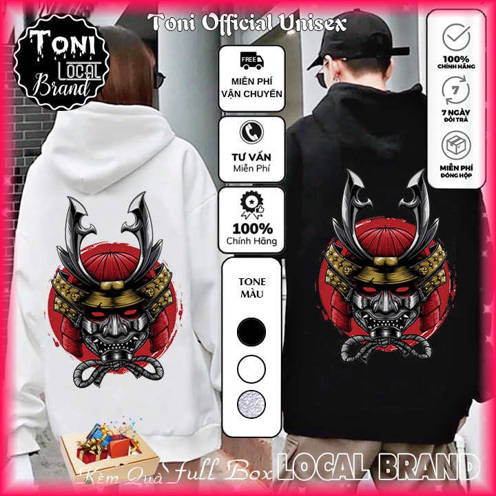 (𝐅𝐮𝐥𝐥 𝐁𝐨𝐱) ÁO HOODIE Local Brand Unisex Satan Nỉ Bông Form Rộng Nam Nữ (HD1500L - Full Size - Kèm Video Ảnh Thật)